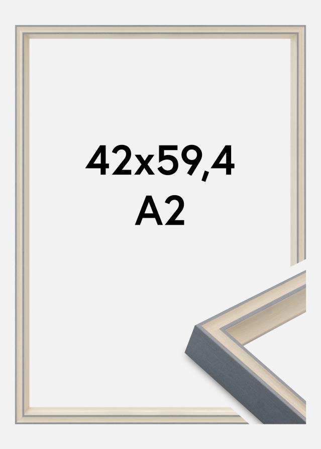 Marco Riga Vidrio acrílico Gris 42x59,4 cm (A2)