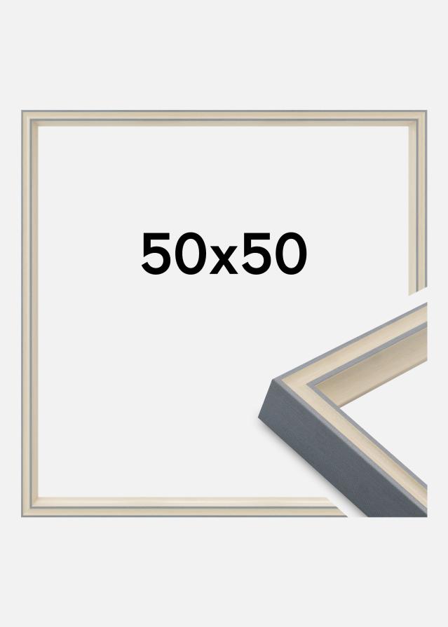 Marco Riga Vidrio acrílico Gris 50x50 cm