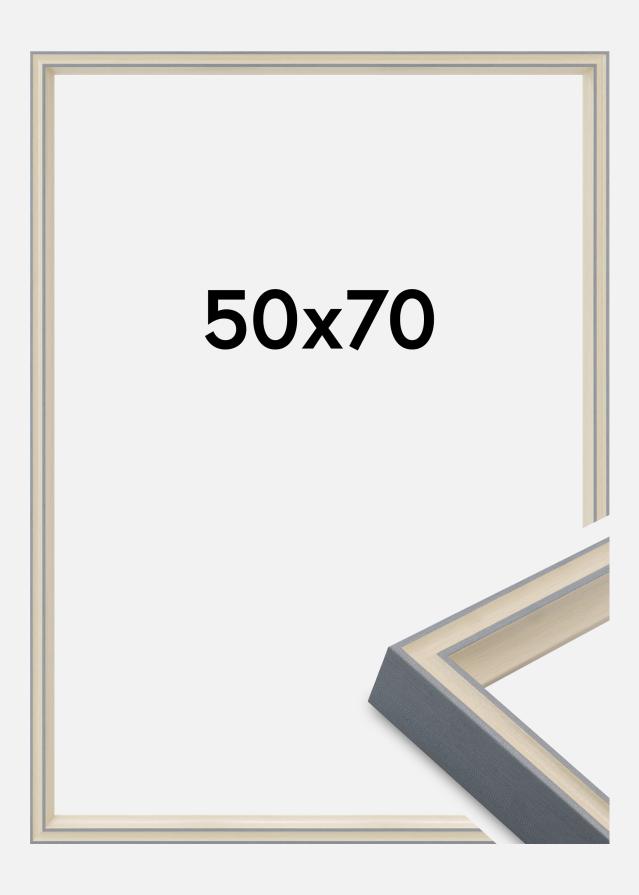 Marco Riga Vidrio acrílico Gris 50x70 cm