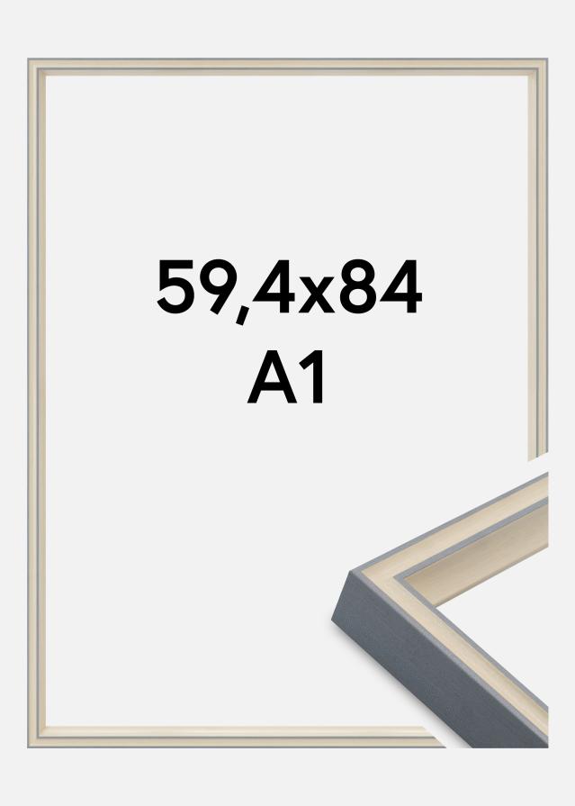 Marco Riga Vidrio acrílico Gris 59,4x84 cm (A1)