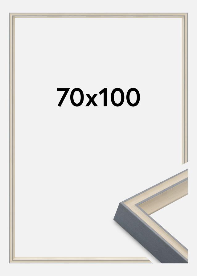Marco Riga Vidrio acrílico Gris 70x100 cm