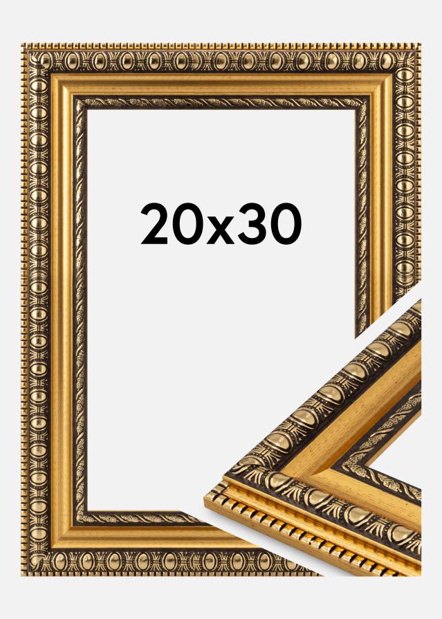 Marco Ornato Vidrio acrílico Oro 20x30 cm