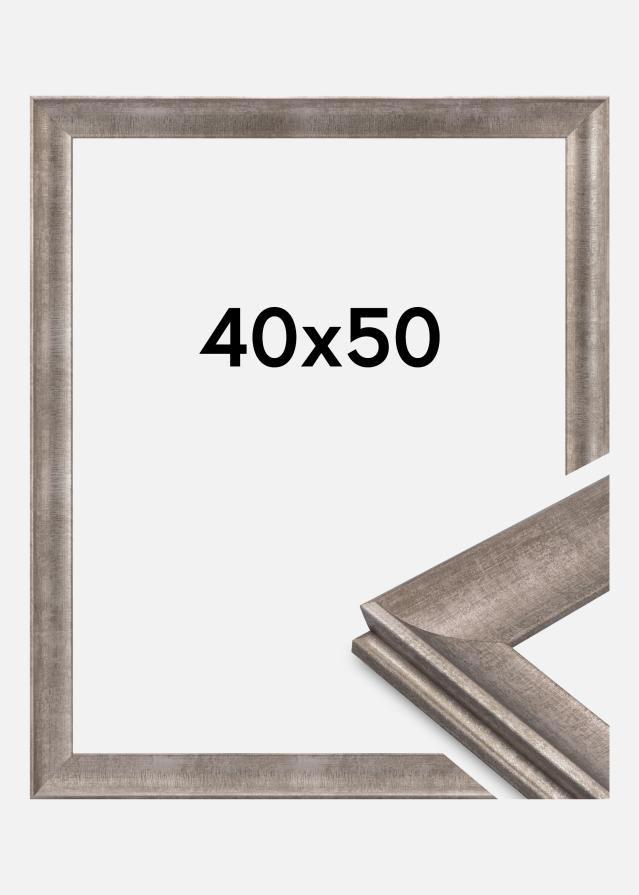 Marco Conca Vidrio acrílico Plata 40x50 cm