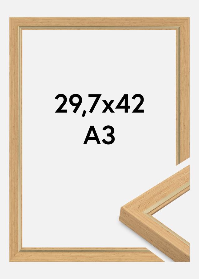 Marco Apex Vidrio acrílico Haya 29,7x42 cm (A3)