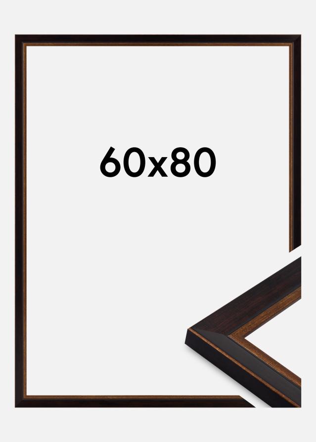 Marco Artur Vidrio acrílico Negro 60x80 cm