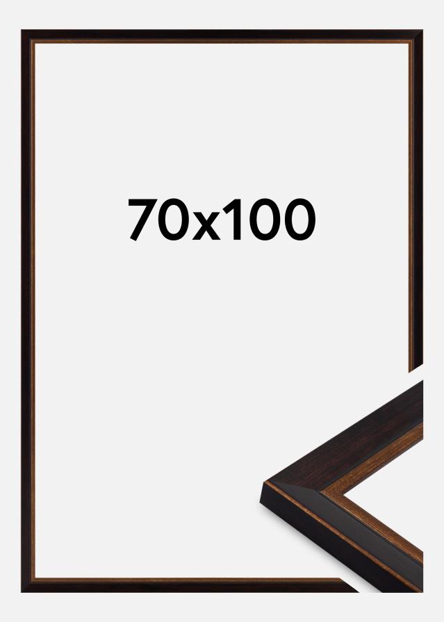 Marco Artur Vidrio acrílico Negro 70x100 cm