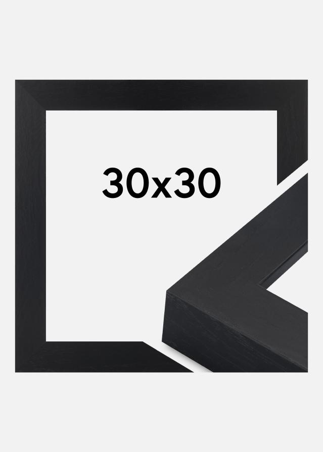 Marco Wells Vidrio acrílico Negro 30x30 cm
