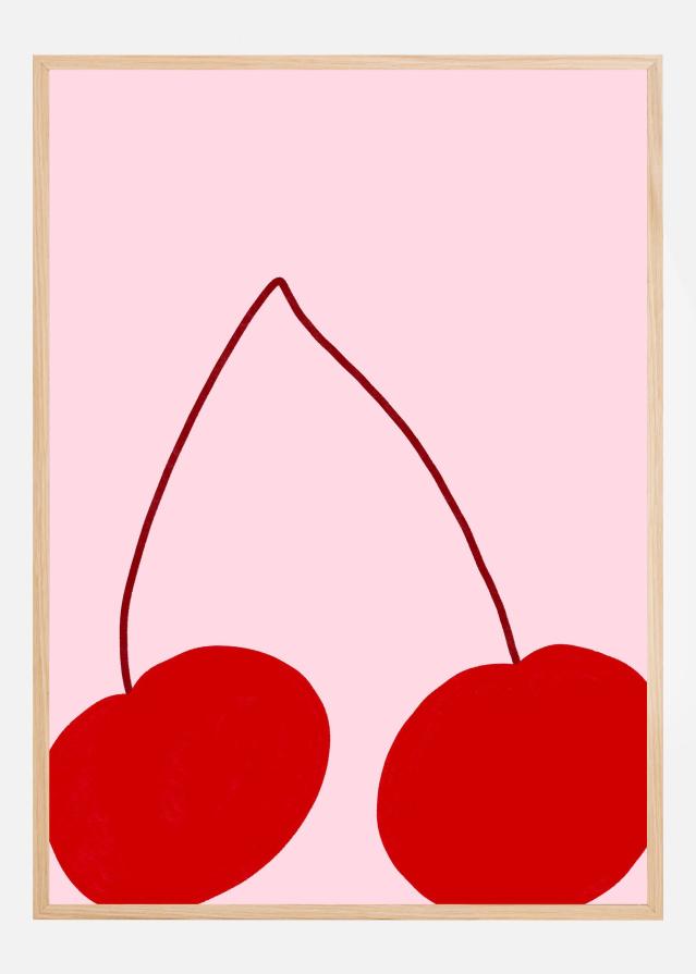 Cherry Duo Delight Póster