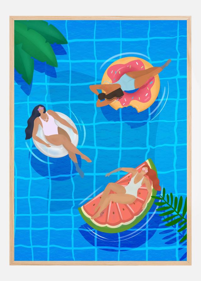 Pool Ladies Póster
