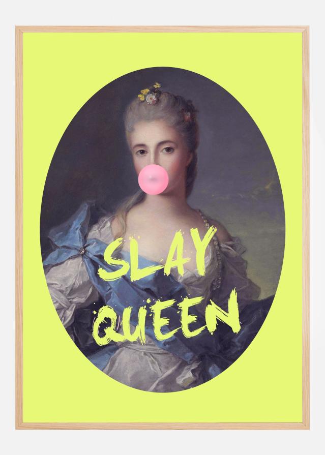 Slayqueenyellow Ratioiso Póster