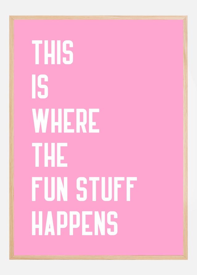 Fun Zone Awaits Póster