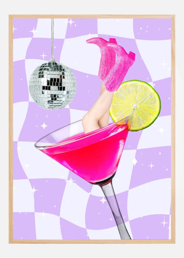 Disco Drink Delight Póster