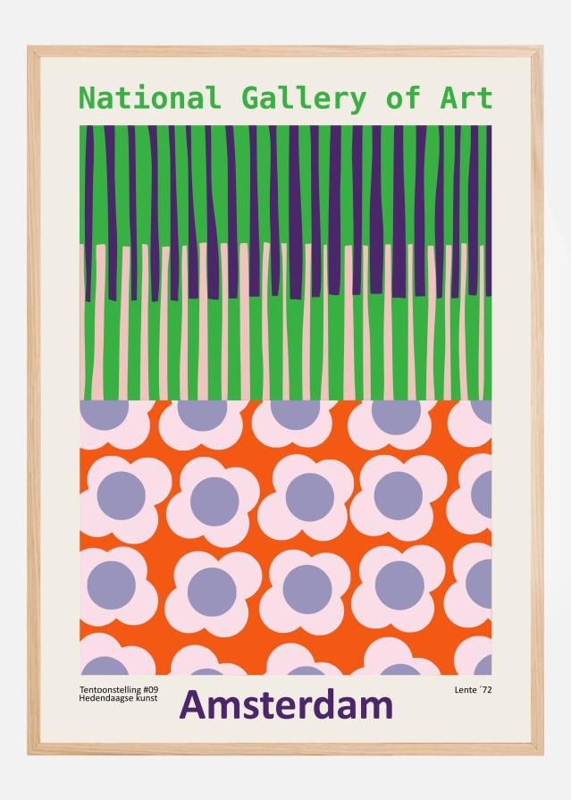 National Gallery of Art Amsterdam Póster