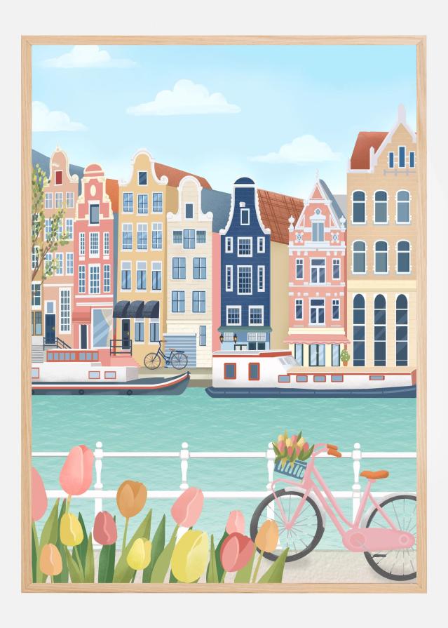 Amsterdam City Póster