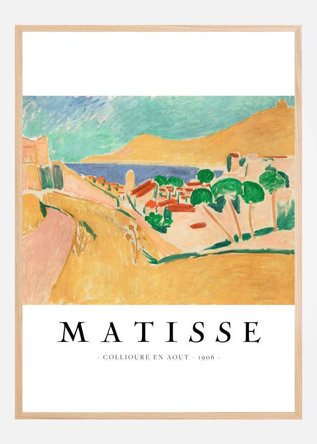 Collioure En Aout II - Henri Matisse Póster