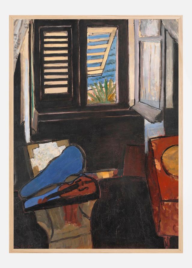 IntAcrieur Au Violon - Henri Matisse Póster