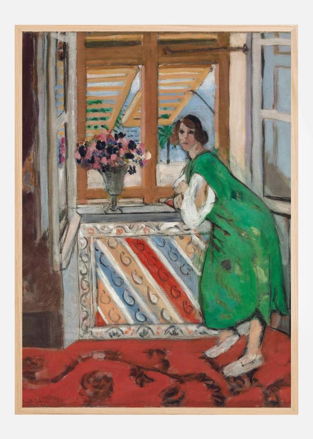 Jeune Fille a La Mauresque Original 1939 - Henri Matisse Póster