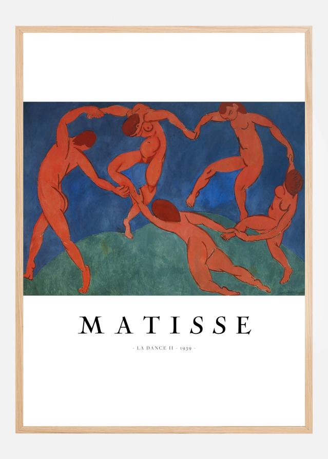 La Danse II - Henri Matisse Póster