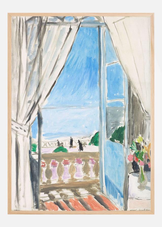 La FenAatre Ouverte - Henri Matisse Póster