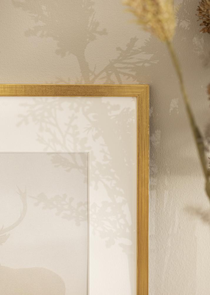 Marco Edsbyn Oro 40x45 cm - Paspartús Blanco 28x34 cm