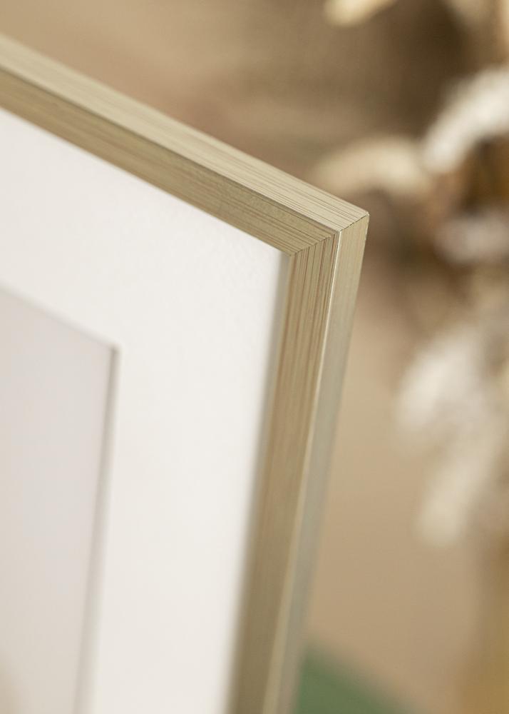 Marco Edsbyn Plata 40x45 cm - Paspartús Blanco 11x13 inches