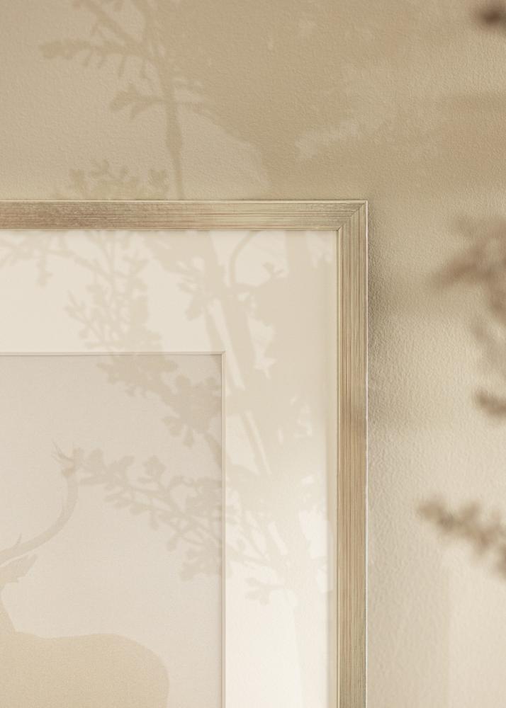 Marco Edsbyn Plata 40x45 cm - Paspartús Blanco 11x13 inches