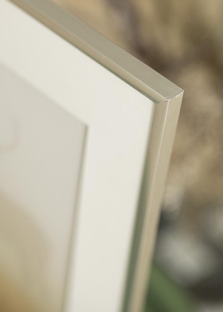 Marco New Lifestyle Plata 10x18 cm - Paspartús Blanco 8x10 cm