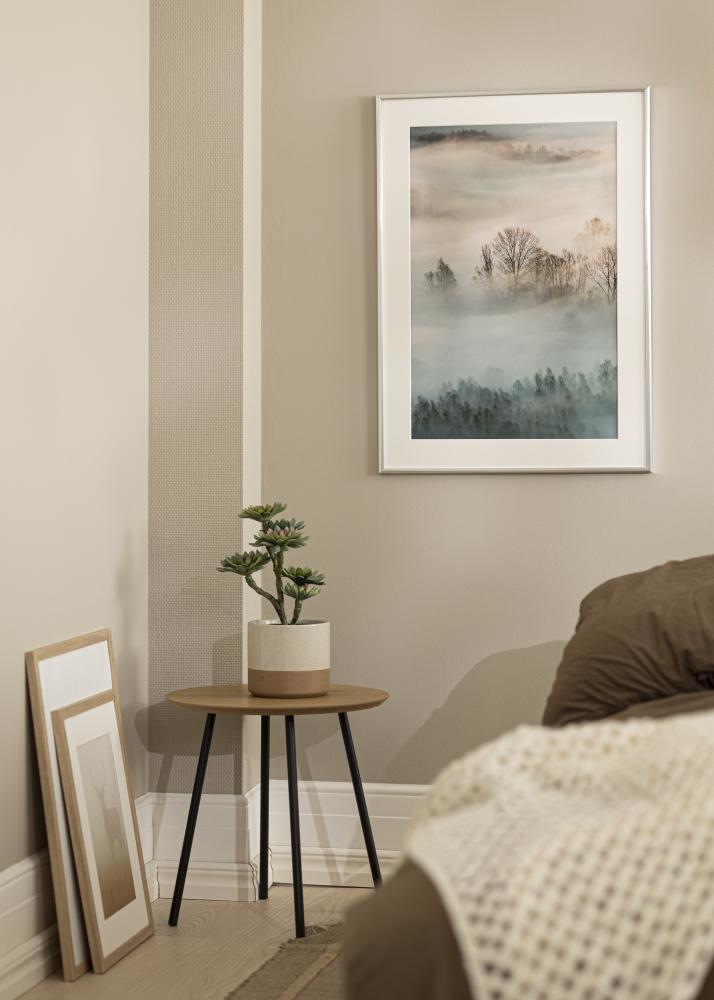 Marco New Lifestyle Plata 10x18 cm - Paspartús Blanco 8x10 cm