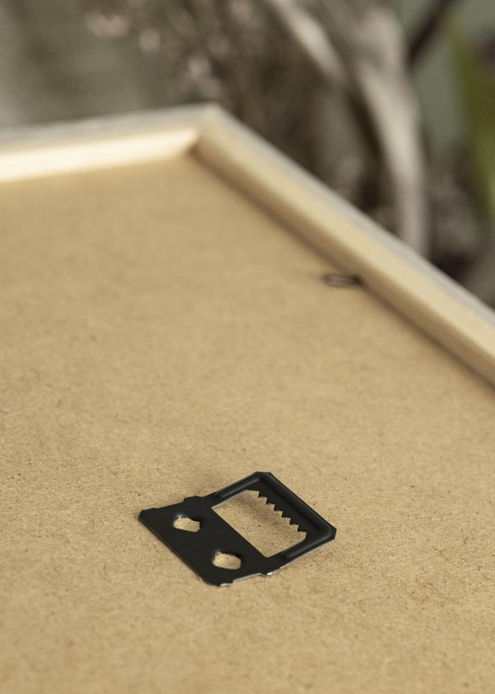 Marco Stilren gris claro roble 60x80 cm - Paspartús Blanco 20x28 inches