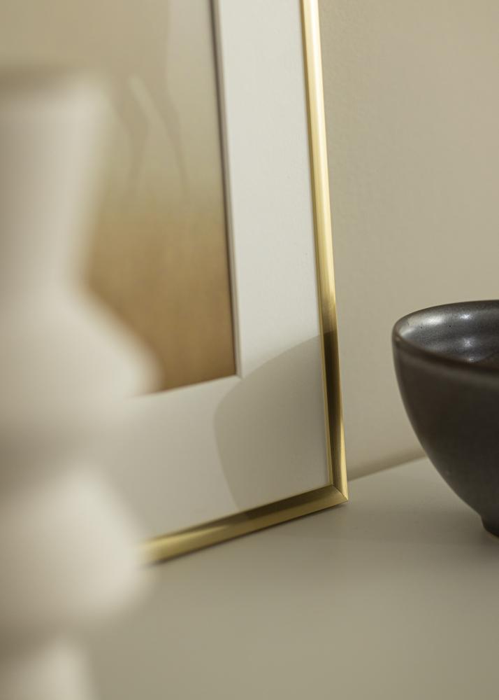 Marco New Lifestyle Oro 60x90 cm - Paspartús Blanco 50x75 cm