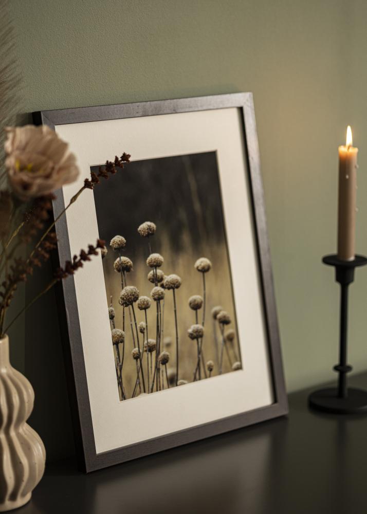 Marco Selection nuez 65x85 cm - Paspartús Blanco 55x75 cm