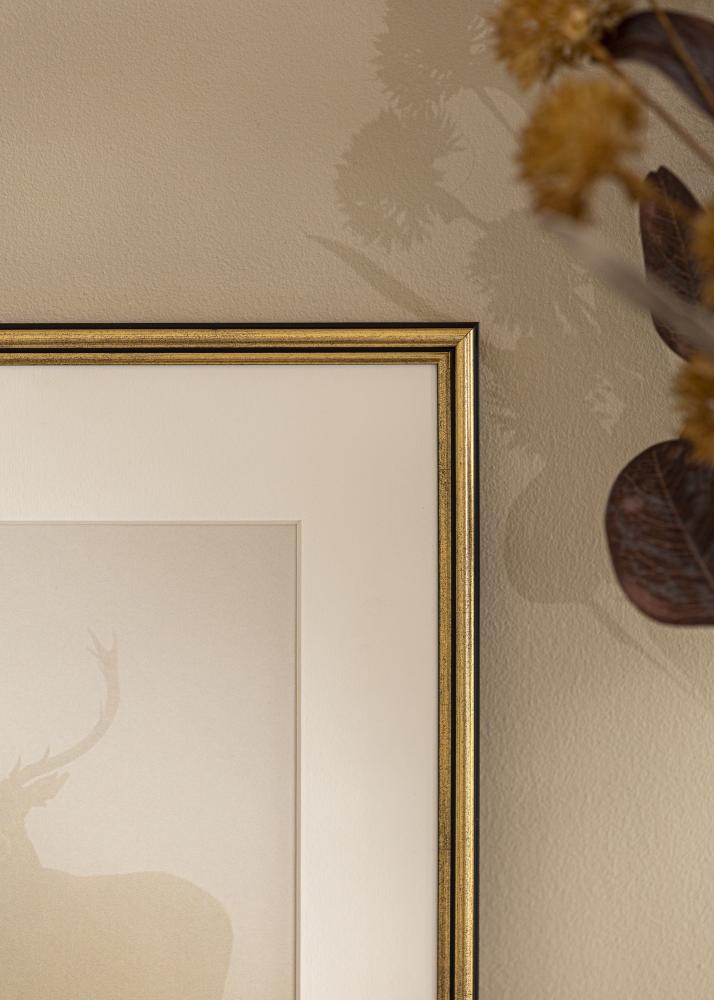 Marco Horndal Vidrio acrílico Dorado 7x10 cm