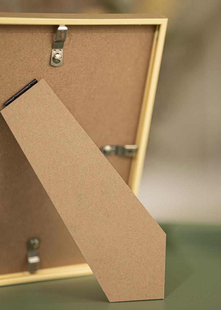 Marco New Lifestyle Oro 15x15 cm - Paspartús Blanco 8x8 cm