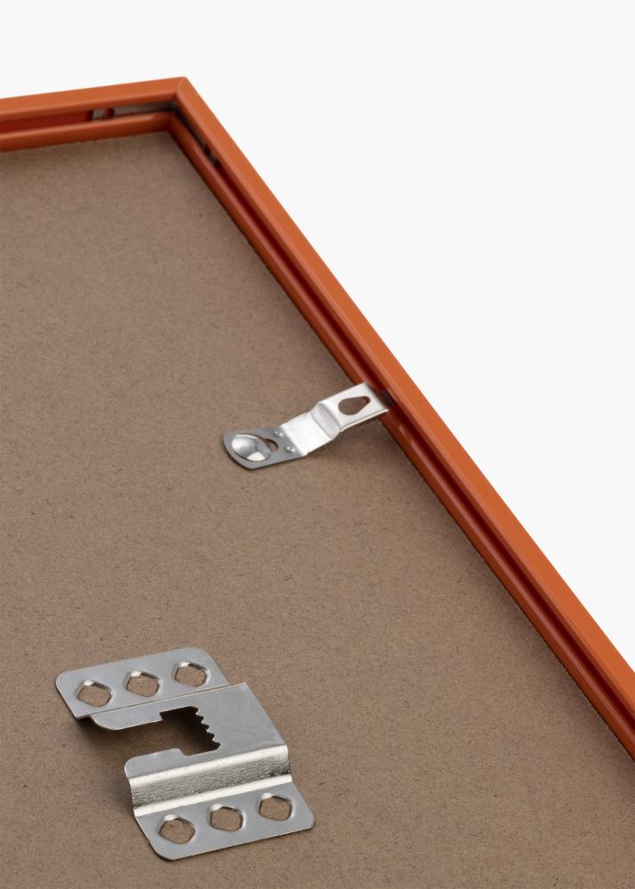 Marco New Lifestyle naranja 40x60 cm - Paspartús Blanco 25x50 cm