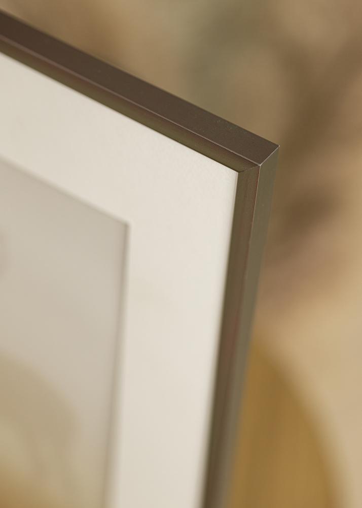 Marco New Lifestyle Acero 10x18 cm - Paspartús Blanco 8x10 cm