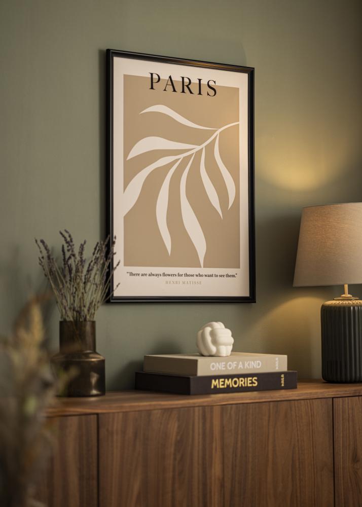 Marco Gala Negro 13x18 cm - Paspartús Blanco B7 88x125 mm