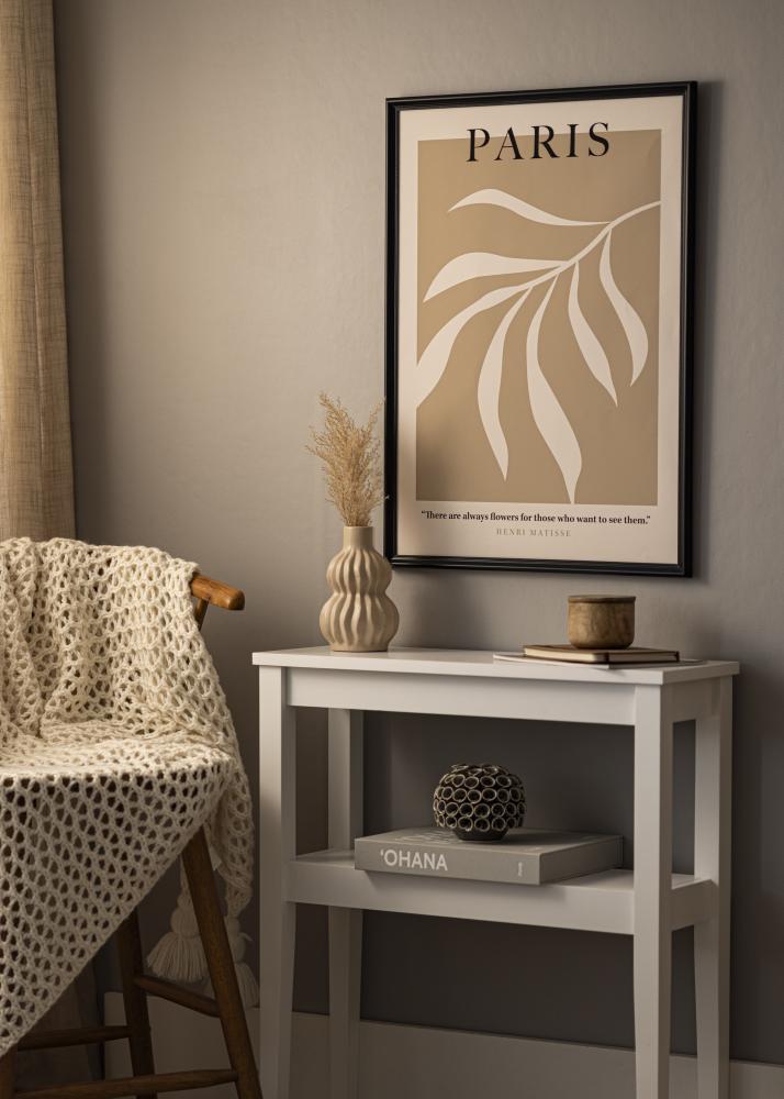 Marco Gala Negro 13x18 cm - Paspartús Blanco B7 88x125 mm