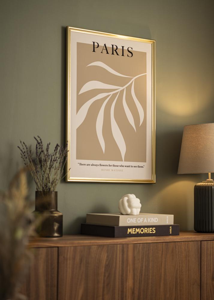 Marco Gala Oro 40x50 cm - Paspartús Blanco 30x38 cm