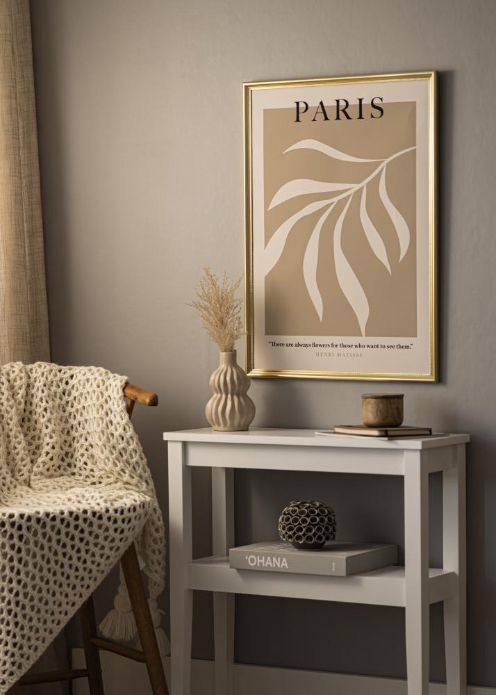 Marco Gala Oro 40x50 cm - Paspartús Blanco 30x38 cm