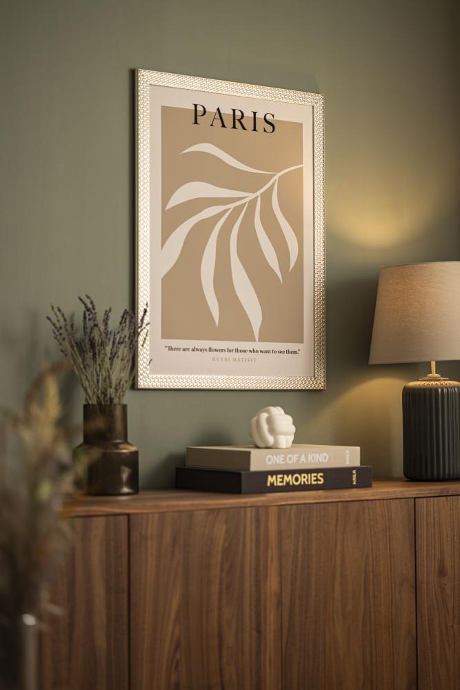 Marco Grace Plata 30x40 cm - Paspartús Blanco 22x32 cm