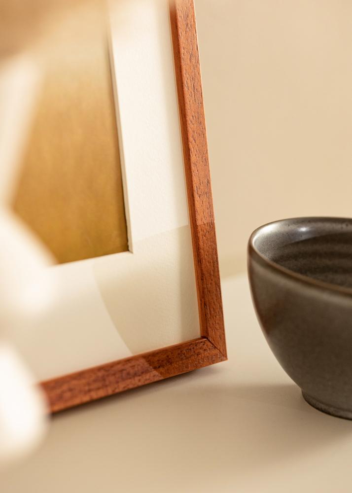 Marco Ares Cereza 50x70 cm - Paspartús Blanco 16x23 inches