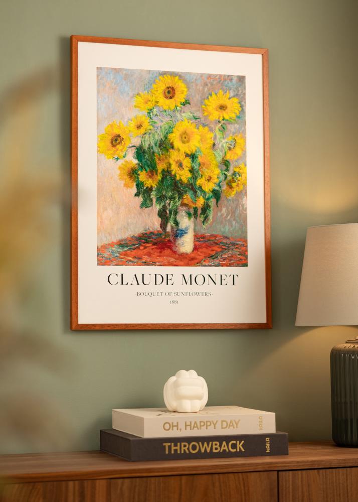 Marco Ares Cereza 50x70 cm - Paspartús Blanco 16x23 inches