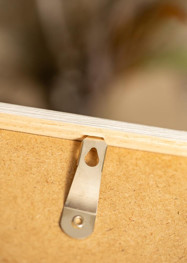 Marco Ares Blanco Roble 40x40 cm - Paspartús Blanco 12x12 inches