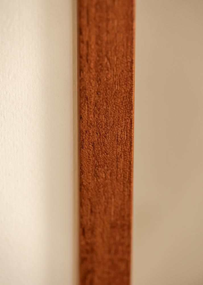 Marco Hermes Cereza 20x28 cm - Paspartús Blanco 10x18 cm