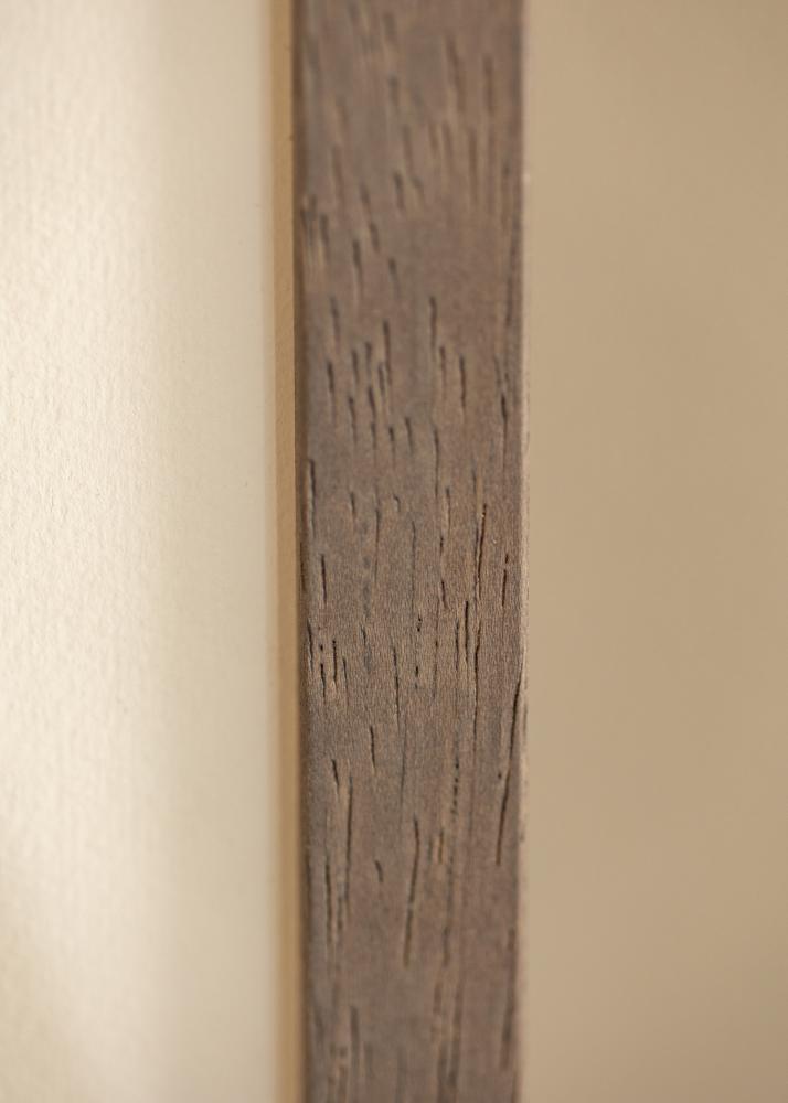 Marco Hermes Gris 60x60 cm - Paspartús Blanco 50x50 cm