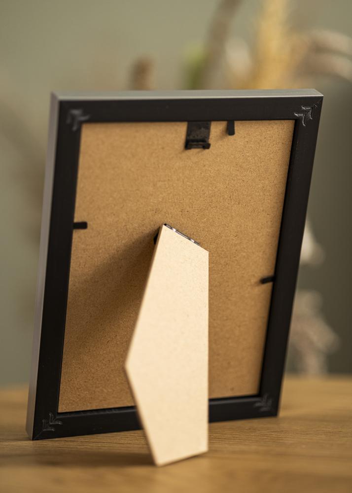 Marco Gala Plata 13x18 cm - Paspartús Blanco B7 88x125 mm