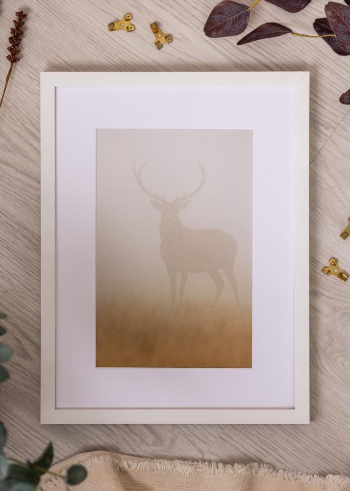 Marco Brooke Acrílico Blanco 29,7x42 cm (A3)