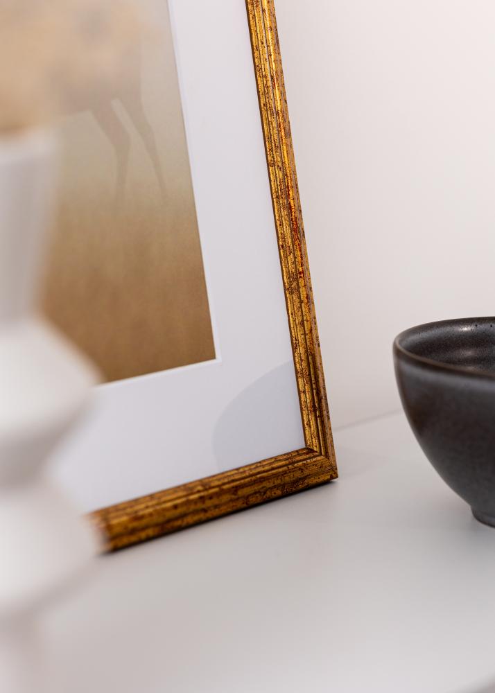 Marco Claudia Acrílico Dorado 21x29,7 cm (A4)