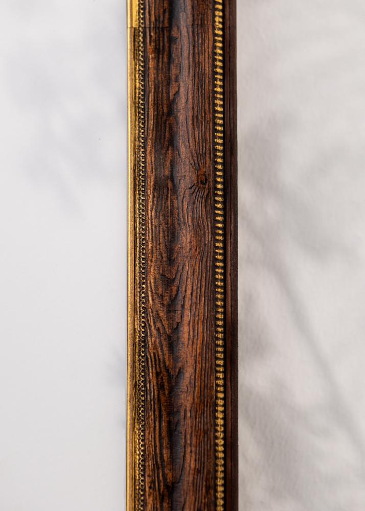 Marco Fabriano Acrílico Vidrio Marrón 60x80 cm