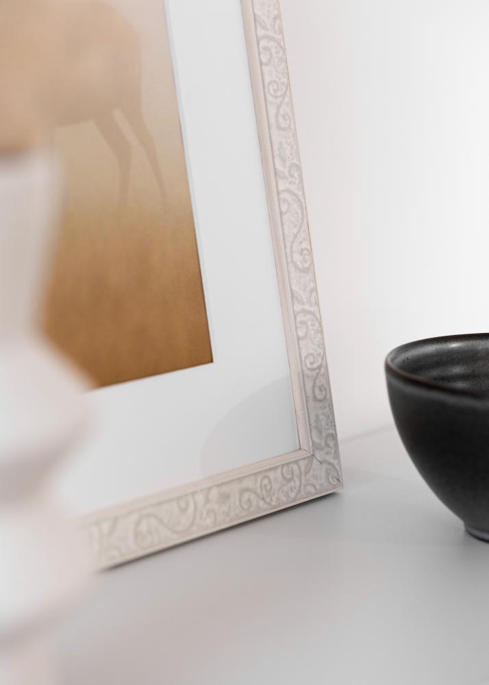 Marco Milton Acrílico Blanco 40x60 cm